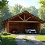 Garaż drewniany – Zalety, budowa i bezpieczeństwo